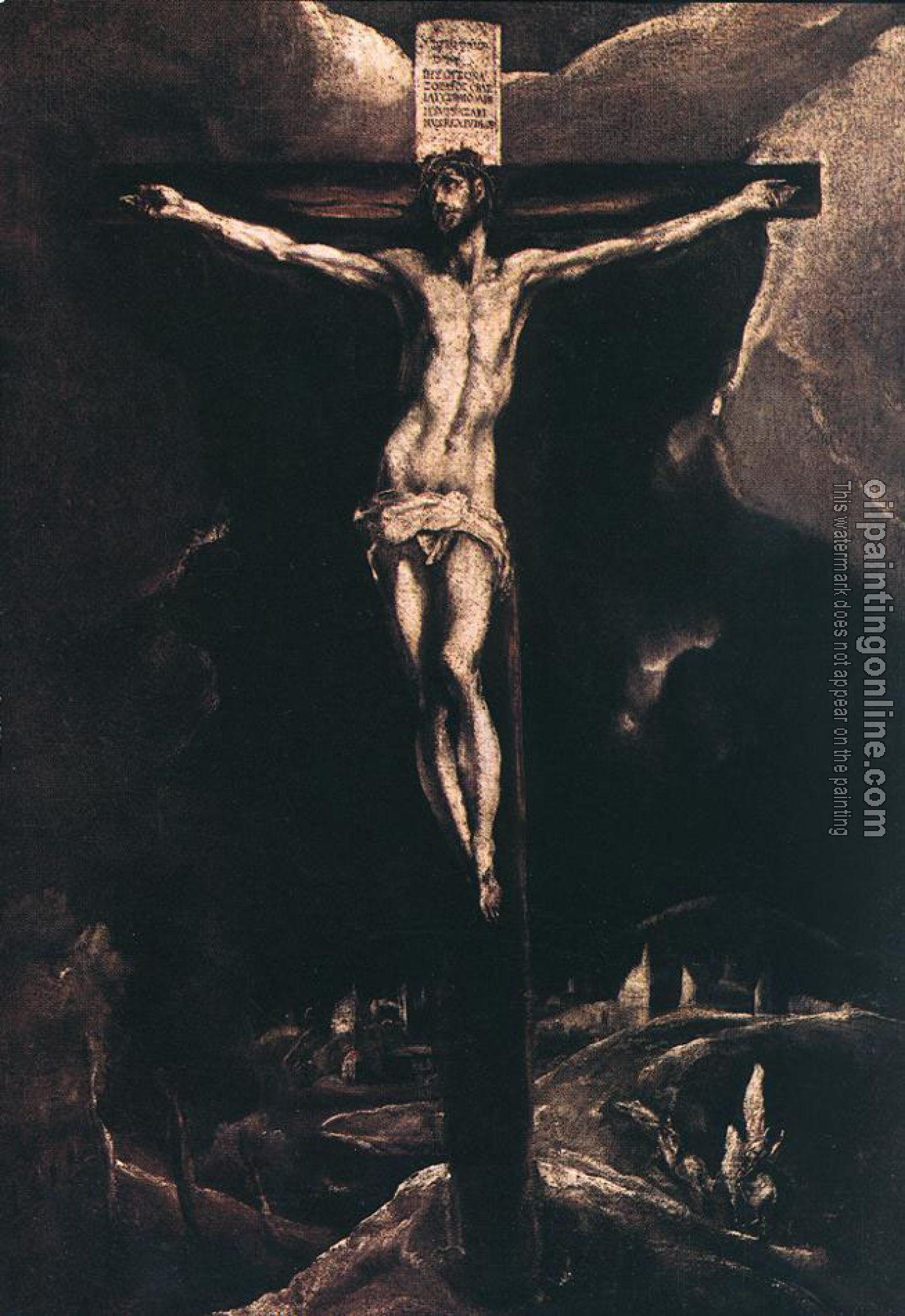 Greco, El - Christ on the Cross